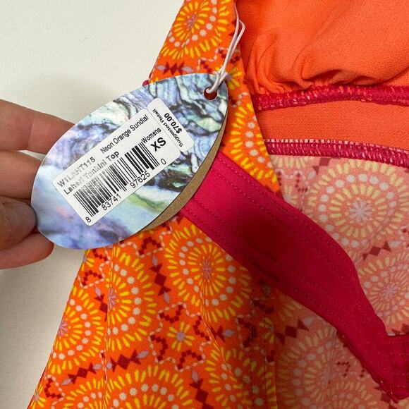NWT Prana Tankini Top Lahari Sundial Orange XS - Picture 8 of 8